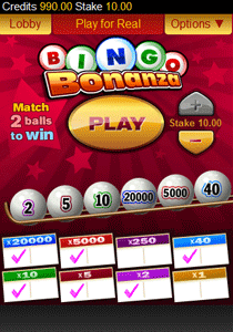 Play Mobile Bingo for fun or for real cash !